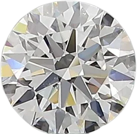 0.5 Carat D SI1 Round Natural Diamond