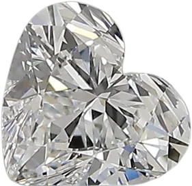 0.51 Carat D IF Heart Natural Diamond