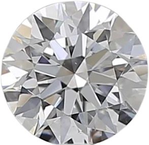 0.51 Carat E VS2 Round Natural Diamond