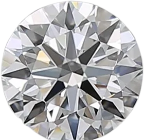 0.51 Carat E VVS1 Round Natural Diamond