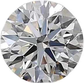 0.51 Carat F IF Round Natural Diamond