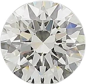 0.51 Carat I VVS2 Round Natural Diamond