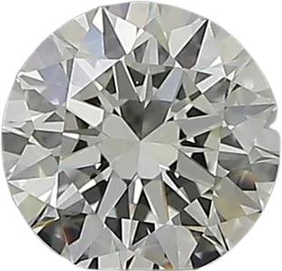 0.51 Carat J VVS2 Round Natural Diamond