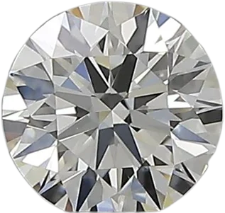 0.52 Carat I VVS2 Round Natural Diamond