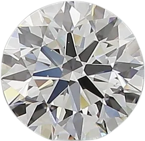 0.53 Carat D SI1 Round Natural Diamond