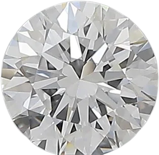 0.53 Carat D VVS2 Round Natural Diamond