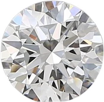 0.53 Carat F VS1 Round Natural Diamond