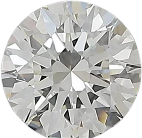 0.53 Carat H VS1 Round Natural Diamond