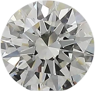 0.53 Carat J VVS1 Round Natural Diamond