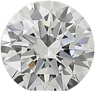 0.56 Carat E VVS1 Round Natural Diamond