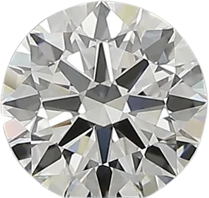 0.56 Carat F VVS1 Round Natural Diamond