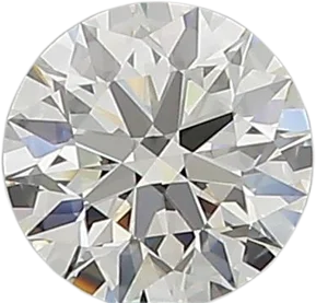 0.56 Carat H VVS1 Round Natural Diamond