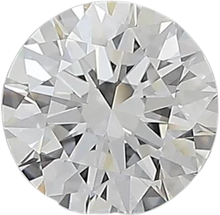 0.57 Carat D IF Round Natural Diamond