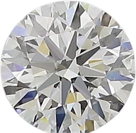 0.57 Carat E SI1 Round Natural Diamond