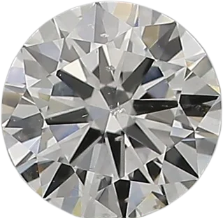 0.57 Carat I SI2 Round Natural Diamond