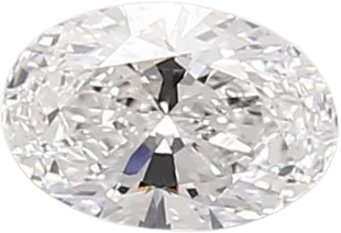 0.58 Carat E vvs2 Oval Lab Diamond