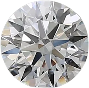 0.58 Carat G VS2 Round Natural Diamond