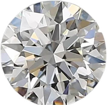 0.58 Carat G VVS1 Round Natural Diamond