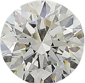 0.58 Carat I SI1 Round Natural Diamond