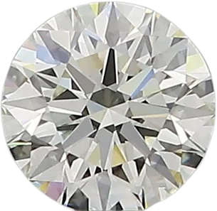 0.58 Carat J VVS2 Round Natural Diamond