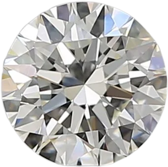 0.59 Carat J VS1 Round Natural Diamond