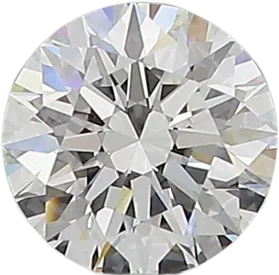 0.6 Carat D VVS1 Round Natural Diamond