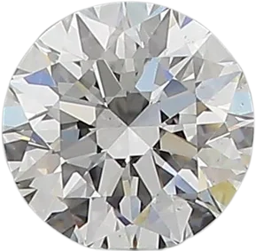 0.6 Carat E VS2 Round Natural Diamond