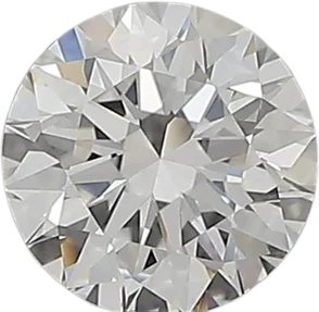 0.6 Carat E VVS2 Round Natural Diamond