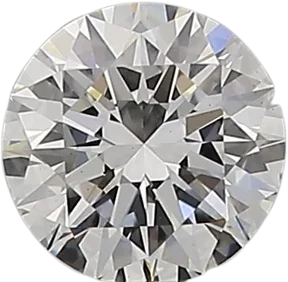 0.6 Carat F VS2 Round Natural Diamond