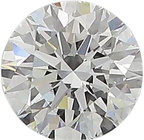 0.6 Carat F VS2 Round Natural Diamond