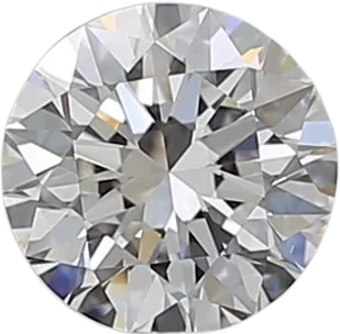 0.6 Carat F VVS1 Round Natural Diamond