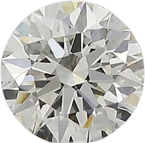 0.6 Carat J VVS2 Round Natural Diamond