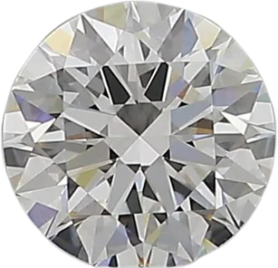 0.61 Carat E VS1 Round Natural Diamond