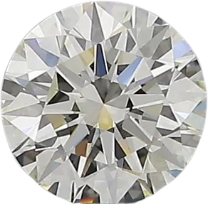 0.61 Carat H VVS1 Round Natural Diamond