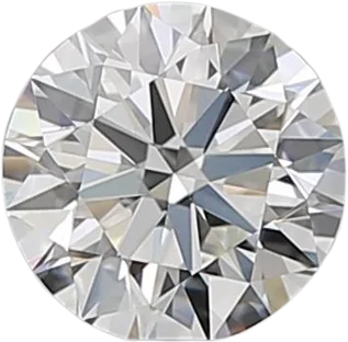 0.62 Carat H VS1 Round Natural Diamond