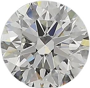 0.63 Carat H VS2 Round Natural Diamond