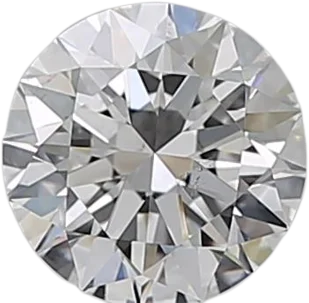 0.64 Carat E SI1 Round Natural Diamond