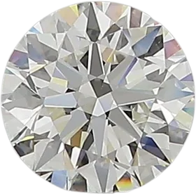 0.67 Carat G SI1 Round Natural Diamond