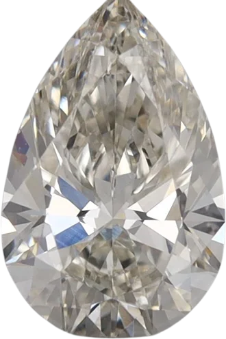 0.7 Carat H VVS2 Pear Lab Diamond