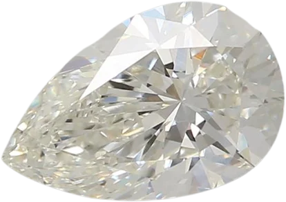 0.7 Carat H VVS2 Pear Lab Diamond