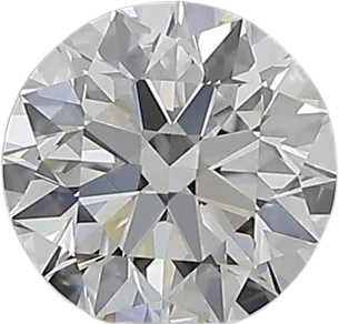 0.7 Carat D VVS2 Round Natural Diamond