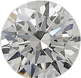 0.7 Carat F IF Round Natural Diamond