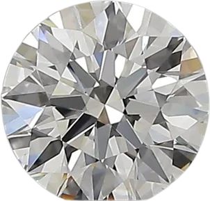 0.7 Carat F VVS1 Round Natural Diamond