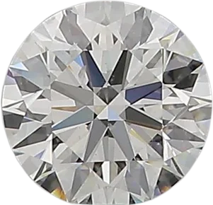 0.7 Carat H SI2 Round Natural Diamond