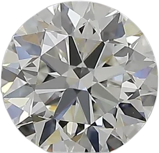 0.71 Carat I VVS1 Round Natural Diamond