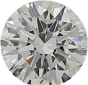 0.72 Carat F IF Round Natural Diamond