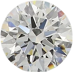 0.72 Carat H VVS2 Round Natural Diamond