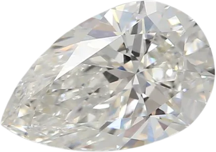 0.73 Carat G VVS2 Pear Lab Diamond