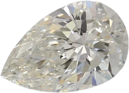 0.75 Carat H VVS2 Pear Lab Diamond