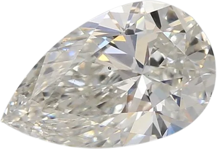 0.78 Carat G SI1 Pear Lab Diamond